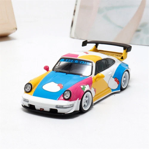 Decode 1/64 Porsche RWB 964 Diecast Modellauto Sammlung  - Bild 1 von 5