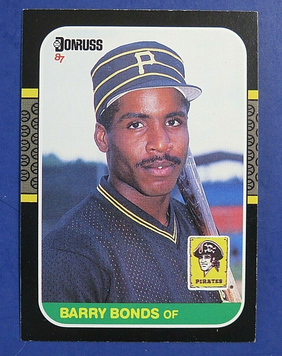 1987 DONRUSS BARRY BONDS ROOKIE BASEBALL CARD #361 | eBay