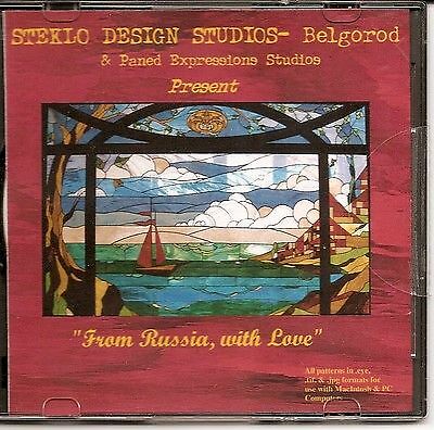 AWESOME PATTERNS! Paned Expressions FROM RUSSIA WITH LOVE Book On CD MIX