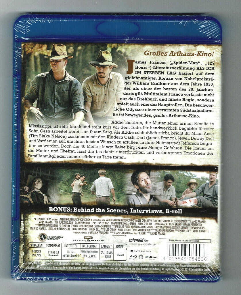Thumbnail - Als Ich Sterben Lag (blu-ray) Film - Neu - Ovp