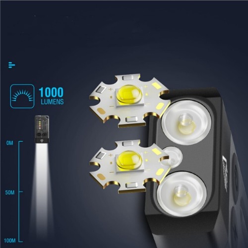 Torcia V10 Piccola Potente con Luce Nera UV da 365nm Super Luminosa 1000LM - Foto 8 di 12