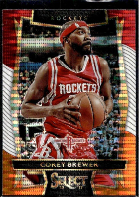 Corey Brewer - 2016-17 Panini Select - Tri-color Prizm #69