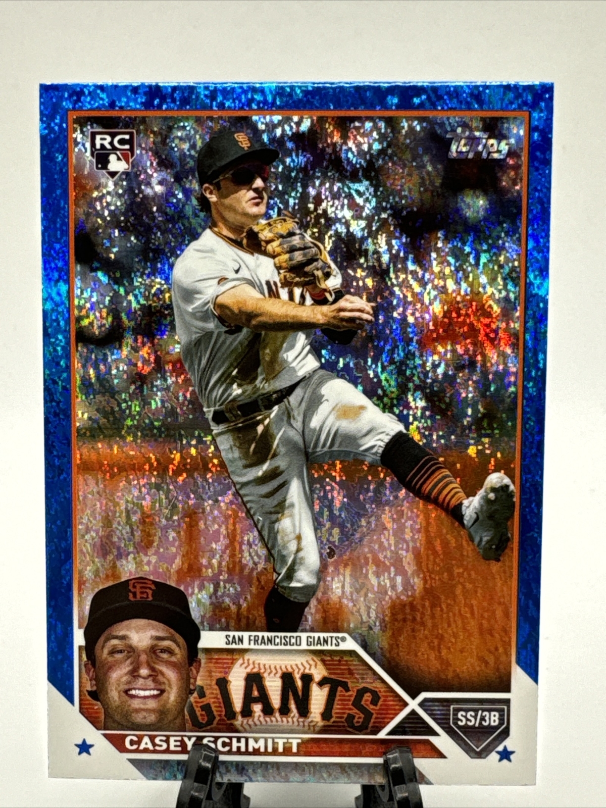 2023 Topps Update Casey Schmitt Blue Foilboard #d /999 - Giants RC US133
