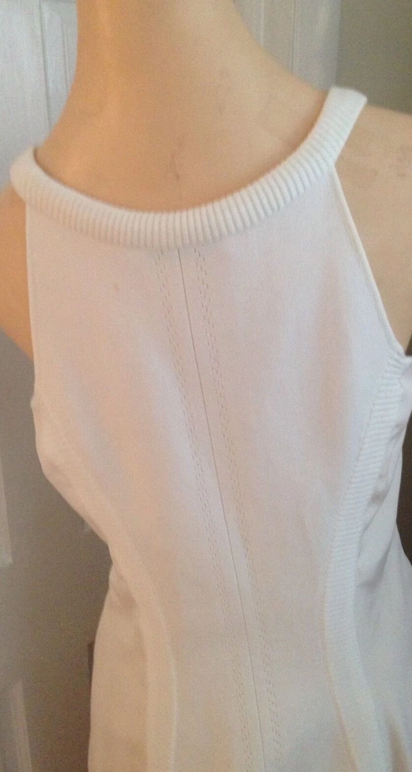 Abito donna Gianni Versace bianco con giacca abbinata taglia 46