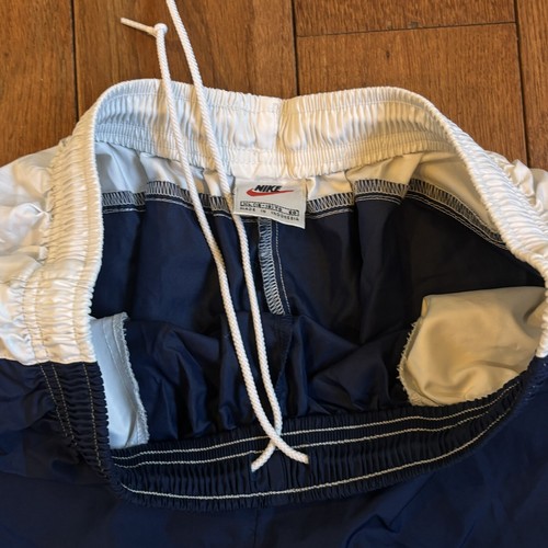Vintage Y2K Youth Nike 2 Piece Windbreaker Track Outfit Vest & Shorts XL (16-18) - Picture 14 of 18