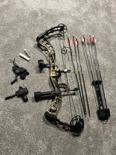 PSE Stinger ATK Compound Bow Right Hand Camo with Arrows & Accessories