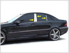 Chrom Tür Säulen Blende 6 Stück für Mercedes W221 S Klasse Limousine 2005 bis... Chrom Tür Säulen Blende 6 Stück für Mercedes W221 S Klasse Limousine 2005 bis...