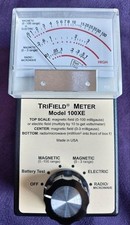 Trifield 100XE EMF Meter Magnetic Electric Radio RF Paranormal Hunting Used