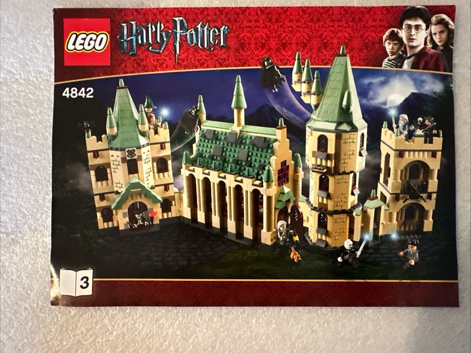 Lego 4842 Harry Potter: Castillo de Hogwarts completo con manual y minifiguras Foto 2 de 4