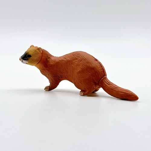 Kaiyodo Furuta Chocolate Egg Japanese Weasel Mini Figure Animal Vintage F/S - Picture 3 of 11