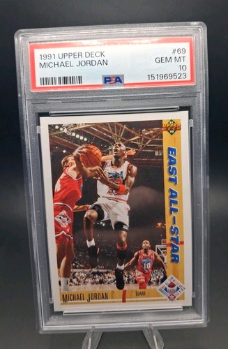 Michael Jordan #69 1991 Upper Deck card