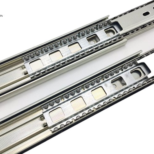 5 Pairs of 14 Inch Full Extension Drawer Slides Mount Ball Bearing Sliding - Picture 5 of 7