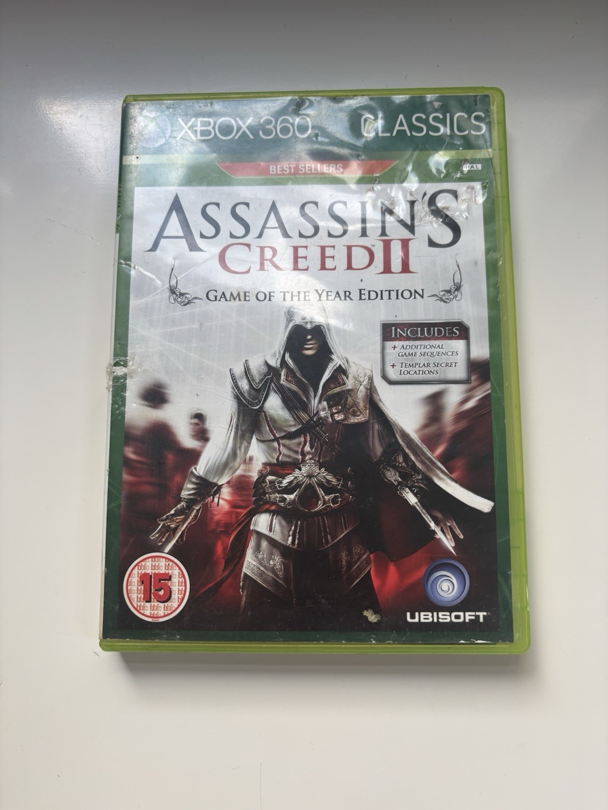 Assassin's Creed II Xbox 360 Game PAL, Complete with Manual