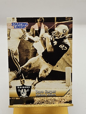 #ad 1999 Hasbro Starting Lineup Classic Doubles Dave Casper Ken Stabler HOF Rare $14.99