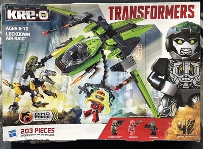 KRE-O Transformers Lockdown Air Raid 203-Piece Set New And Sealed