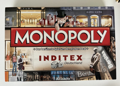 Monopoly ''INDITEX Deutschland'' selten, Sammlerstück. Unbespielt!