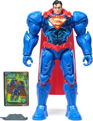 , Metal Force Superman Action Figure, 12-Inch Extra Large Super Hero Collectible