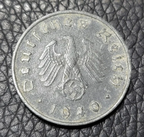 1940 Germany 10 Reichspfennig — photo from another recent sale