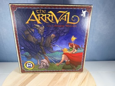 The Arrival Brettspiel von Martin Wallace Strategie Mythologie Spiel Sammlerstück