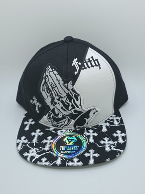 Top Level black & white snapback hat #skater #emo