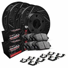 R1 Concepts Whvh2 54052 R1 Eline Series Brake Rotors   D S   Black   Perf