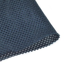 Navy Blue Speaker Mesh Grill Stereo Fabric Dustproof 100cm x 160cm 40" x 63"