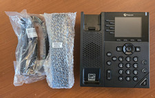 Polycom VVX 350 Phone - Microban - Corded - Desktop - Wall Mountable - Black