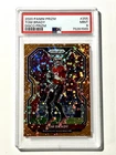 2020 Tom Brady Panini Prizm #255 Orange Disco Prizm PSA 9