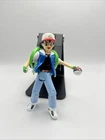 Vintage Nintendo Pokémon Ash Ketchum Poseable Action Figure 2000 Hasbro