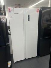 Montpellier MSBS442W - White American Style Side by Side Fridge Freezer - 442L