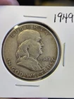 2 Franklin Half Dollars