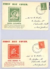 AUSTRALIA KGVI QE First Day Cover {2} 1938 NZ {samwells-covers}ZK189