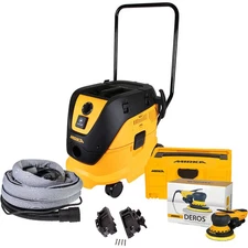 Mirka 5In 5Mm Orbit Sander Electric Dust Free Handle System