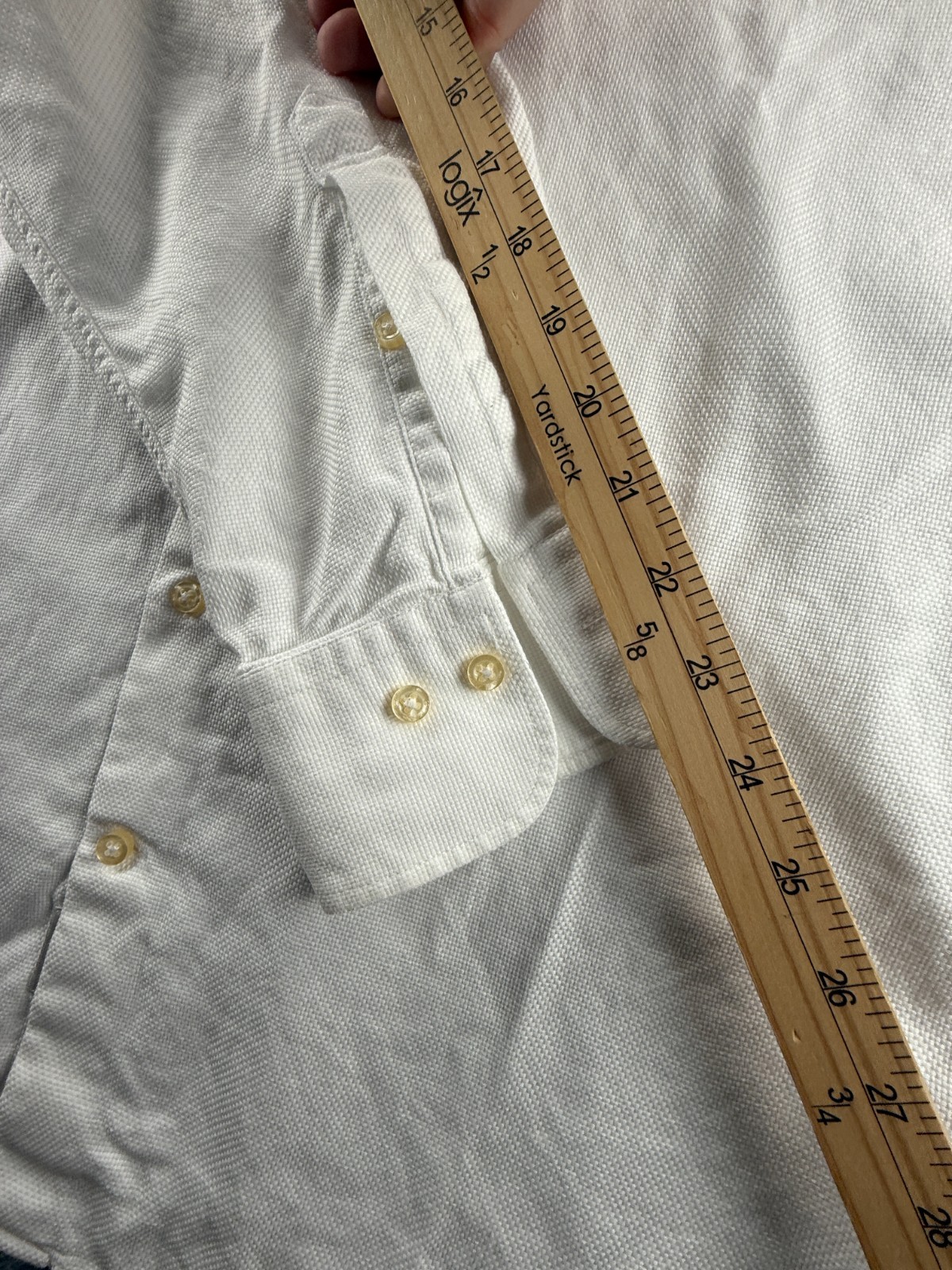 Peter Millar Button-Down Medium Turkey Cotton Whi… - image 11