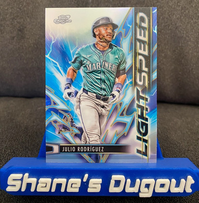 2025 Topps Chrome Cosmic Julio Rodriguez Light Speed #LS-9
