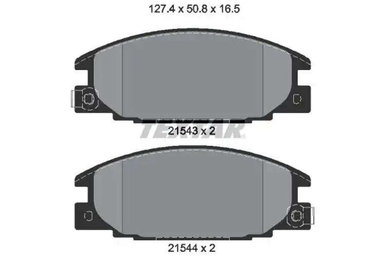 Brake pads 2154302 TEXTAR for OPEL ISUZU