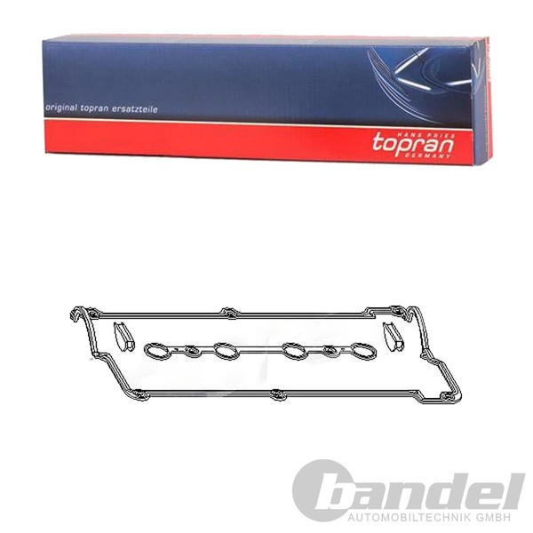 Topran VENTILDECKELDICHTUNG-SATZ Passend FüR Audi 100 80 A6 Seat Cordoba Ibiza-image