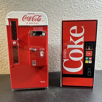 コカコーラ　オルゴール　1994年製　coca cola Vintage 1994 Coca Cola Vendo Mini Music Vending Machine WORKS with