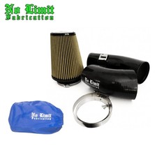 No Limit Black Air Intake PG7 w/Blue Pre-Filter For 11-16 Ford 6.7L Powerstroke