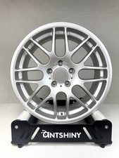 Bmw M3 Wheels Rim Replica 18x8 5x120 Set 4 Silver E46 Csl Zcp E90 E92 E93 Bmw M3 Wheels Rim Replica 18x8 5x120 Set 4 Silver E46 Csl Zcp E90 E92 E93