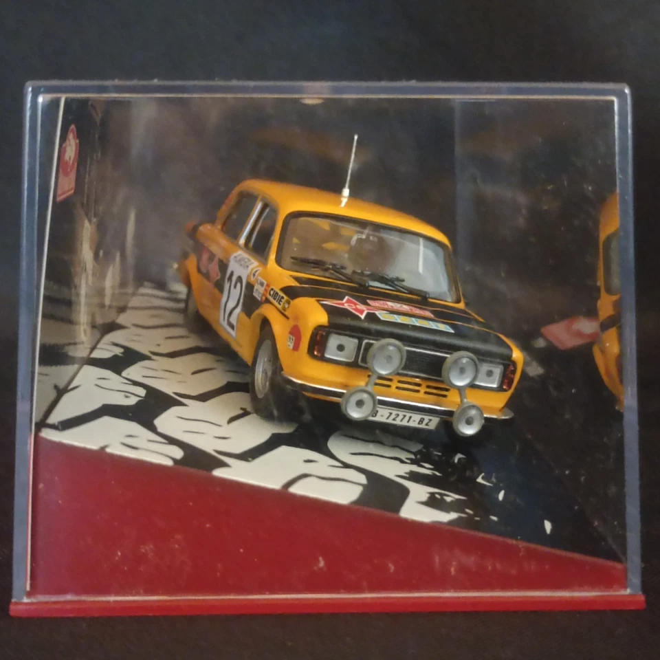 voiture miniature 1/43 Rallye : Seat 124D S 1800 -Monte-Carlo 1977 "Zanini". - Photo 3/4