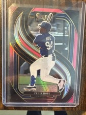 2025 Panini Select - Premier Level Zyhir Hope #186 Red Ice Prizm /199 (RC)