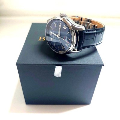 Bulova 96B385 Classic Wilton GMT Automatic Blue Dial Leather Watch Accessory