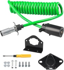 7 To 6 Trailer Wire Kit With Female Receptor 7 to 6 Pin Trailer Adapter Cable8ft