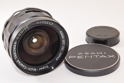 Coated Takumar Pentax 20mm F4 Pentax 20mm Pentax Super-Takumar