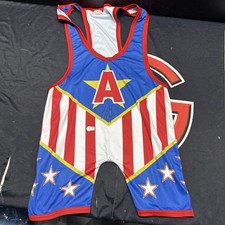 Kurt Angle Signed Singlet WWE TNA Wrestler Olympic Champion HOF Autographed BAS