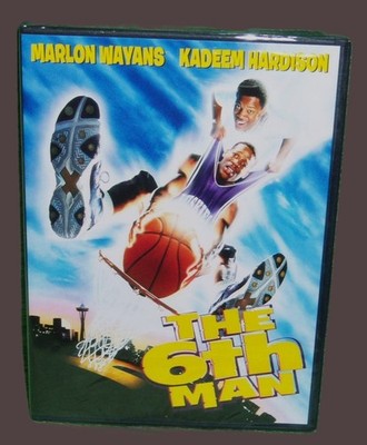 NEW RARE OOP KINO MARLON WAYANS KADEEM HARDISON THE 6TH SIXTH MAN MOVIE DVD 1997