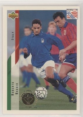 1994 Upper Deck World Cup Heroes and All-Stars Roberto Baggio #34 0cc8