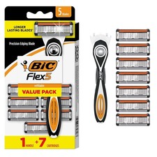 BIC Flex 5 Mens Razor Set   1 Handle 7 Cartri...
