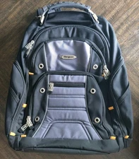 Targus Drifter II Laptop Backpack Black/Gray Business Travel Padded
